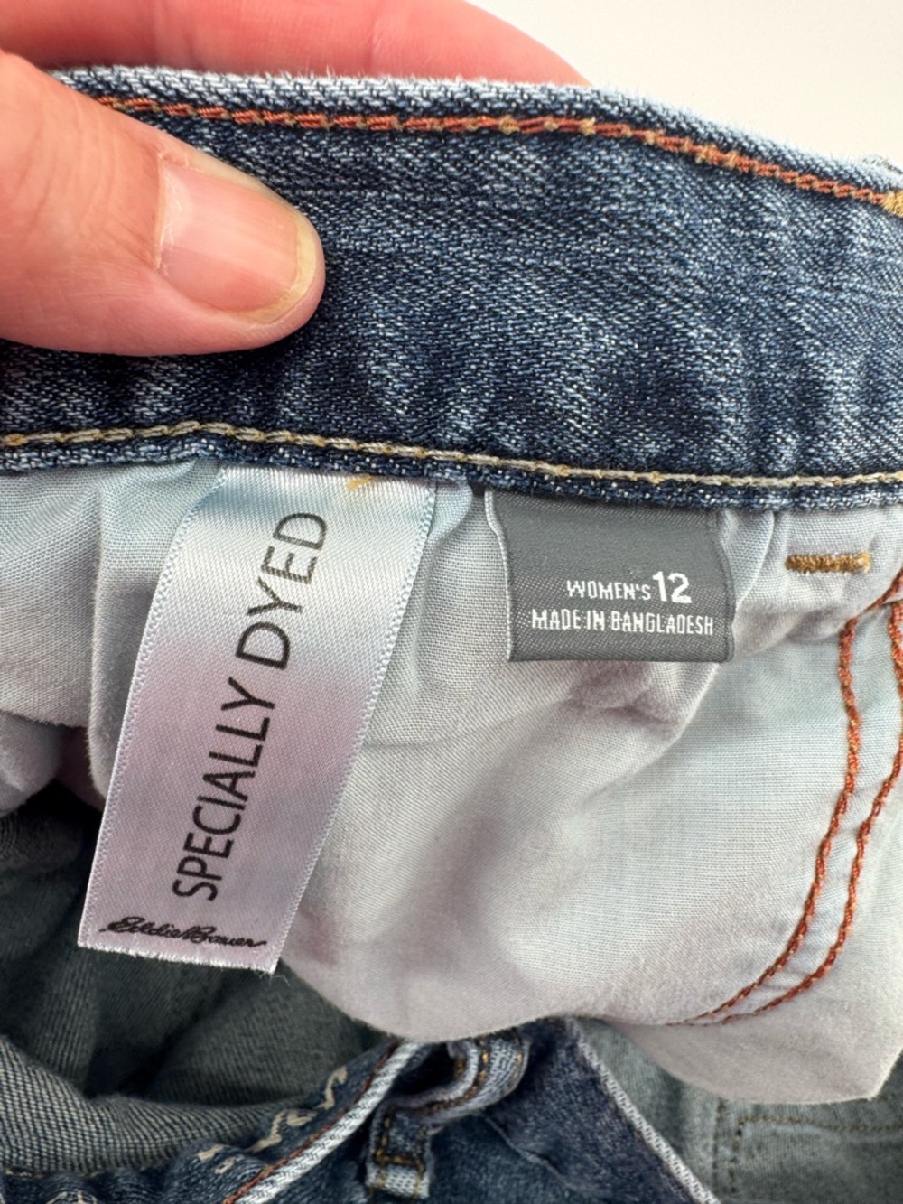 Eddie Bauer Women's Straight-Leg Jeans — Medium Blue - Picture 5 of 6